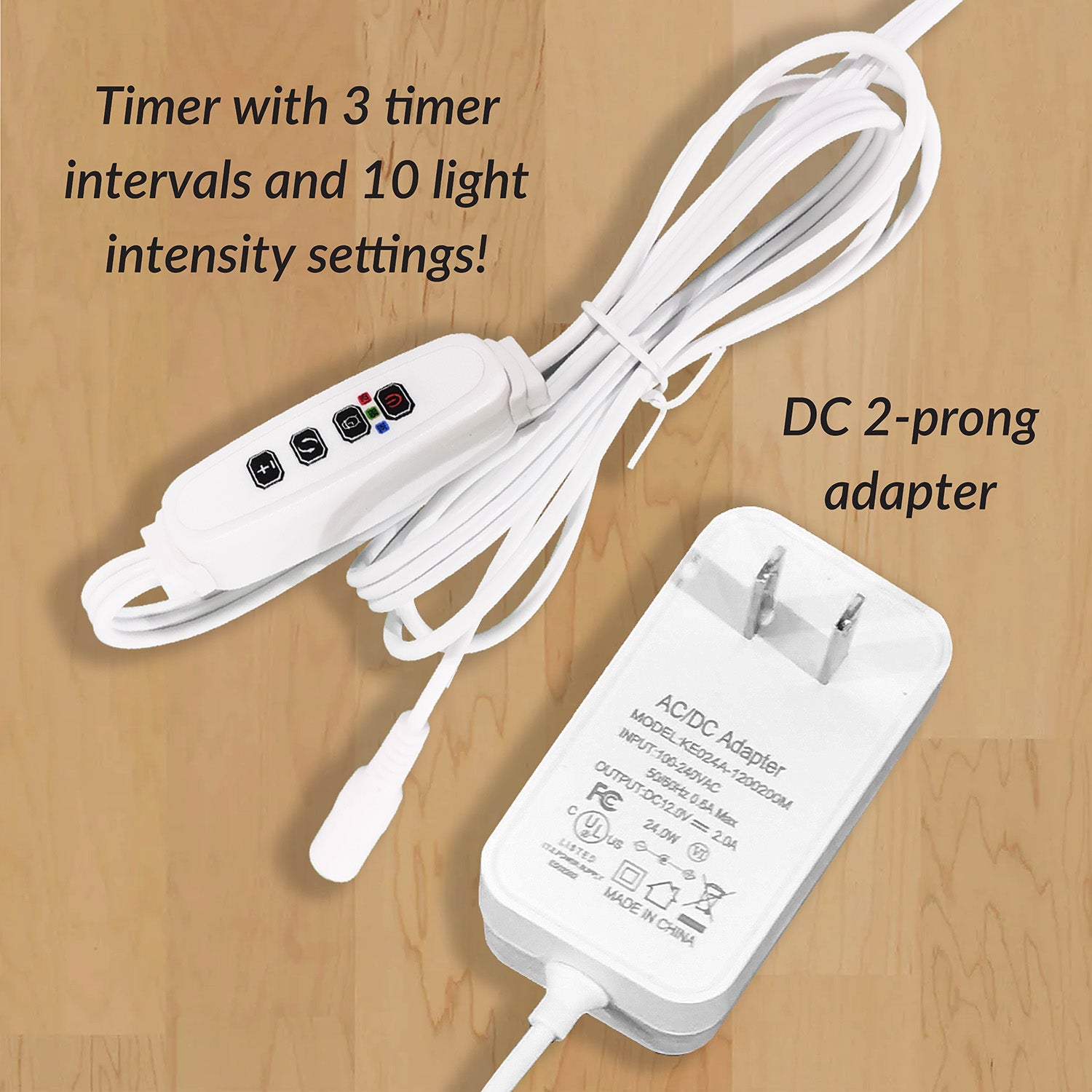 Timer and plug for growhouse